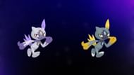 Regular and Shiny Hisuian Sneasel (Image via TPC)